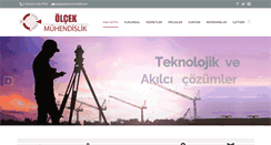 Desktop Screenshot of olcekmuhendislik.com
